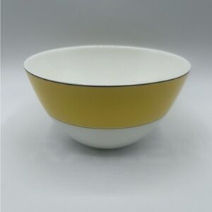 Kate Spade New York LENOX Rutherford Circle Yellow Cereal / Soup Bowl